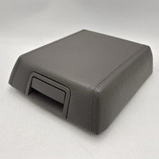 2007-2014 Ford Expedition Center Console Armrest Lid Cover Gray Leather Oem 2007-2014 Ford Expedition Center Console Armrest Lid Cover Gray Leather Oem