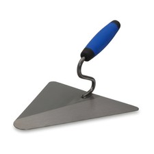 Berliner Maurerkelle 220x215mm DEWEPRO S-Hals Dreieckskelle 2K-Griff Putzkelle