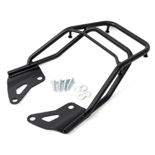 Motorcycle Black Rear Luggage Rack Iron Luggage Storage Rack Carrier Compatible