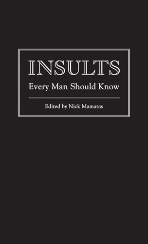 Insults Every Man Should Know by Nick Mamatas NEW - Image 5