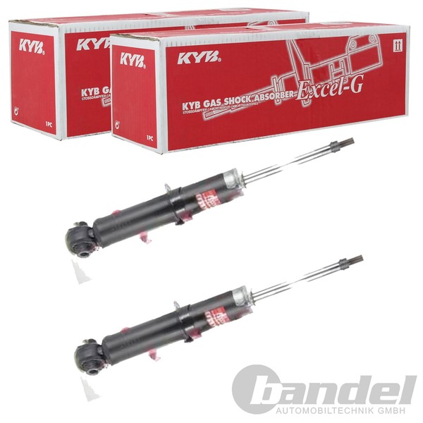 2X KYB EXCEL-G Gasdruck StoßDÄMpfer Hinten Passend FÜR Links+Rechts | 340043-image