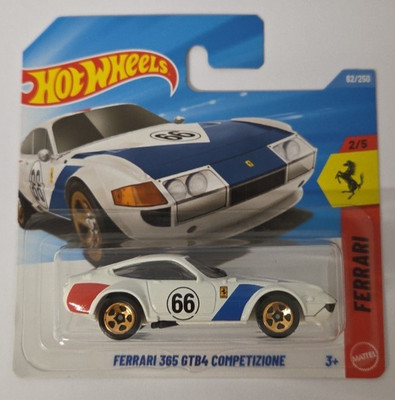 Hot Wheels Ferrari 365 GTB4 Competizione 62/250-2026 JJJ30 Hot Wheels Ferrari