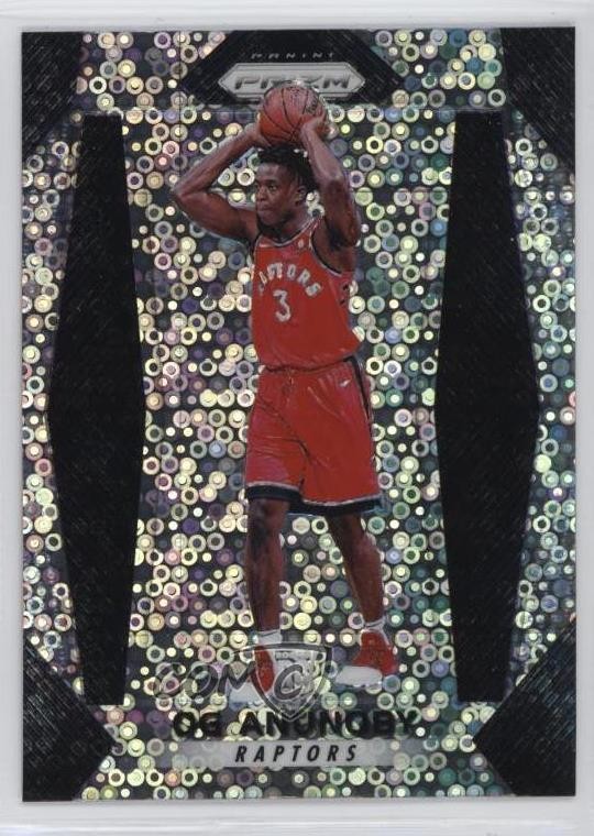 2017-18 Panini Prizm Fast Break Prizm OG Anunoby #38 Rookie RC ne1
