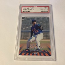 Masato Yoshii 1998 Donruss RC #219 New York Mets Psa 8