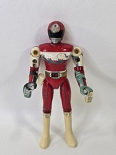 Vtg Popy GB-16 Denjiman DENZIMAN Denji Red 2.75" Action Figure Condition Read
