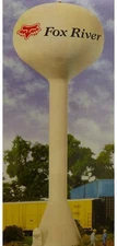 Walthers Cornerstone HO Scale Building/Structure Kit Modern Concrete Water Tower