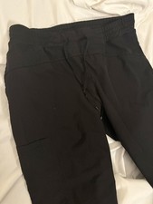 Barco One BOP513 Scrub Jogger Pants Medium Black O2 Performance Cargo Zip Pocket