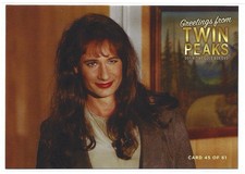 Twin Peaks Gold Box Postcard #45 of 61 - Denise Bryson (David Duchovny)