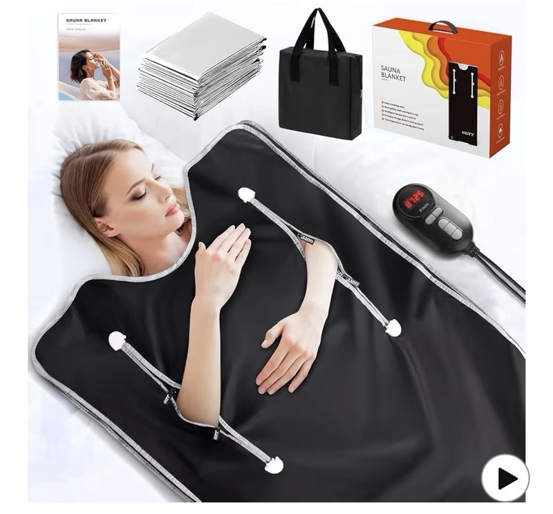 Infrared Sauna Blanket Home Use Portable Design for Relaxation & Detoxification