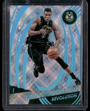 2016-17 Panini Revolution #4 Giannis Antetokounmpo Cosmic #/100