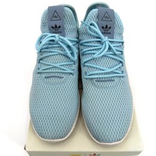 Adidas Pharrell Williams HU Limited Edition CLOUD BLUE Color Men’s Size 9.5 adidas Pharrell x Tennis Hu Solid Blue for Sale  main image 2