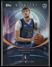 2025-26 Topps Midnight Cooper Flagg #61 RC Rookie Moonrise /25