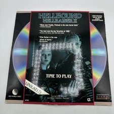 HELLBOUND HELLRAISER II (1988 LASERDISC) RARE HORROR