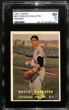 1957 Topps #212 Rocky Colavito RC SGC 60 EX 5 C100235