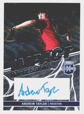 2023 Panini Elite Extra Edition Andrew Taylor Rookie RC Autograph Impact #II-ATY