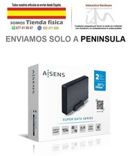 Caja Externa para Disco Duro de 3.5" Aisens ASE-3530B/ USB 3.1