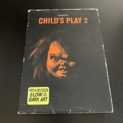 CHILD'S PLAY 2 CHUCKY GLOW IN THE DARK LIMITED EDITION HORROR SLIPCASE VF 1999