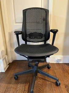 Herman Miller Celle Office Chair Black Full Loaded Version