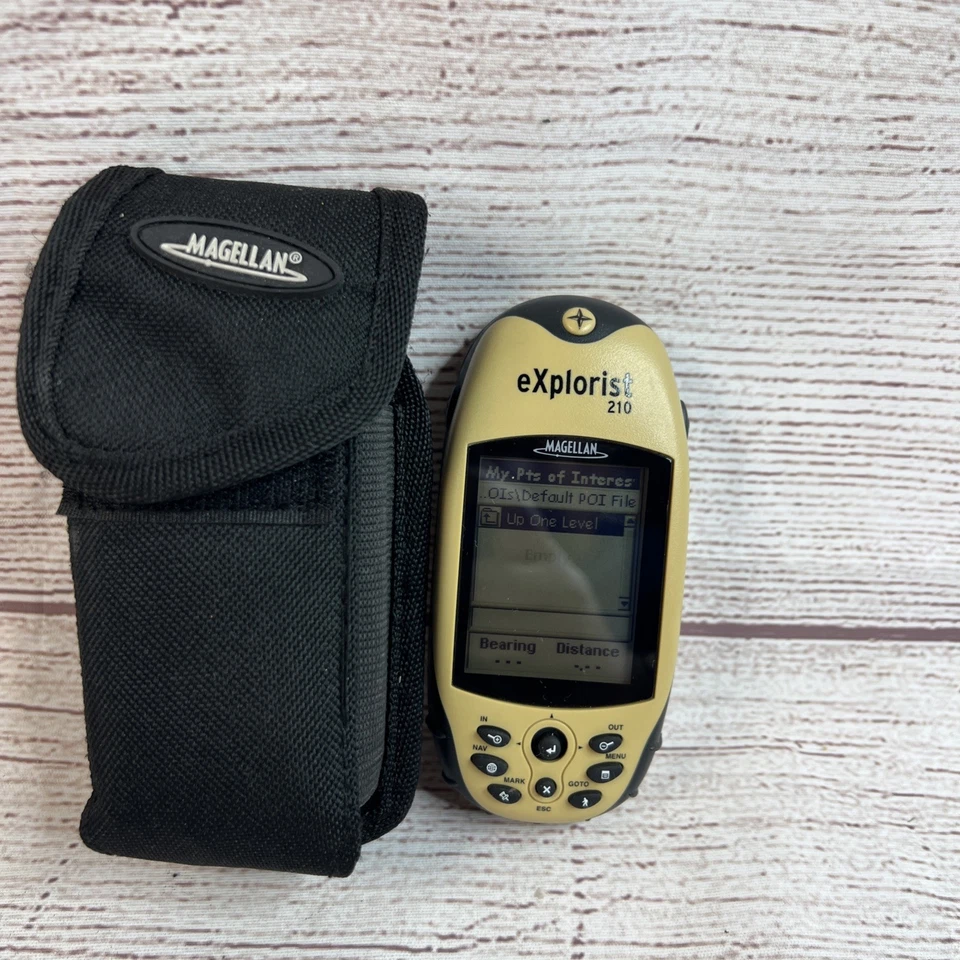 Magellan eXplorist 210 Handheld GPS Unit Waterproof Hiking geocaching portable - Image 2 of 4