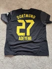 Size XL - Borussia Dortmund Karim Adeyemi 2024/2025 Puma Away Jersey #27