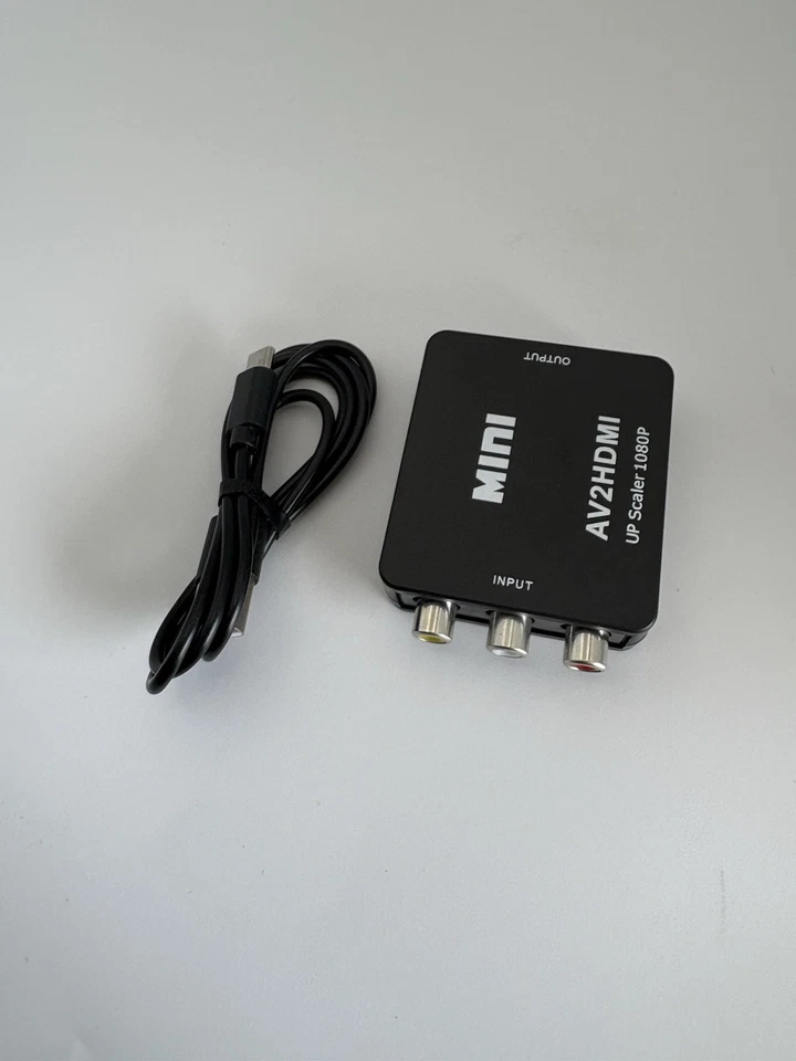 Mini AV2HDMI Converter RCA Composite to HDMI 1080P Up Scaler Adapter - Image 3 of 4