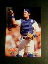 1994 PINNACLE CHURCH'S CHICKEN HOMETOWN STARS #14 MIKE PIAZZA L.A. DODGERS HOF