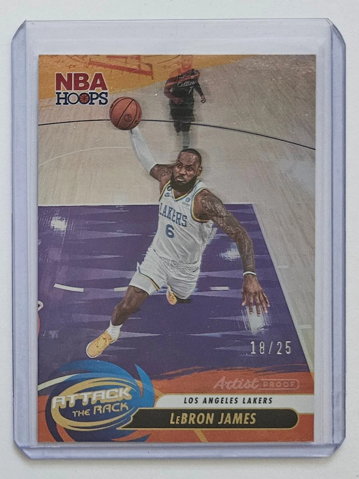 Lebron James 23-24 NBA Hoops Attack the Rim 18/25 - Image 3 of 3