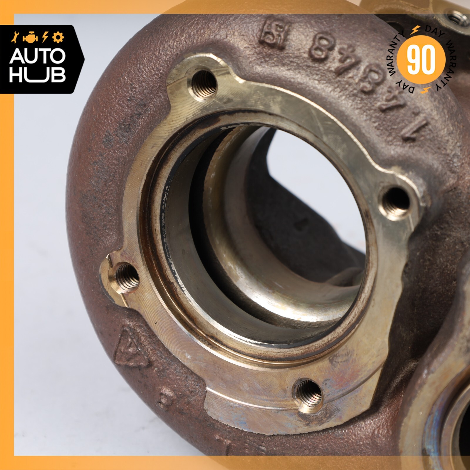 08-18 Bentley Continental GTC Turbocharger Exhaust Housing Left Side OEM 59k