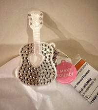 BATH  BODY WORKS GUITAR POCKET BAC HOLDER SOUND MAKING BLING DIAMOND NEW