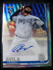 PEDRO AVILA 2019 Topps Chrome Update Autograph Refractors #CUA-PA SD Padres RC