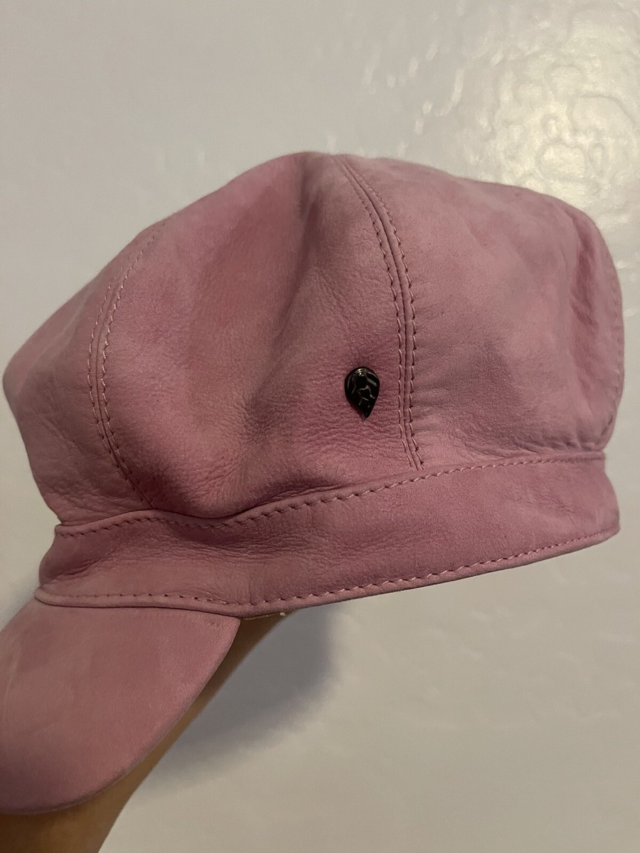 helen kaminski Baby Pink Baker Boy Leather Hat | eBay display picture 2
