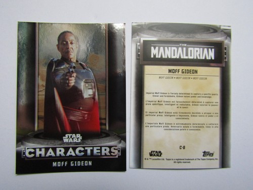 Topps 2020 Star War The Mandalorian Season 1 Insert Cards Foils Ect Choice - Picture 37 of 100