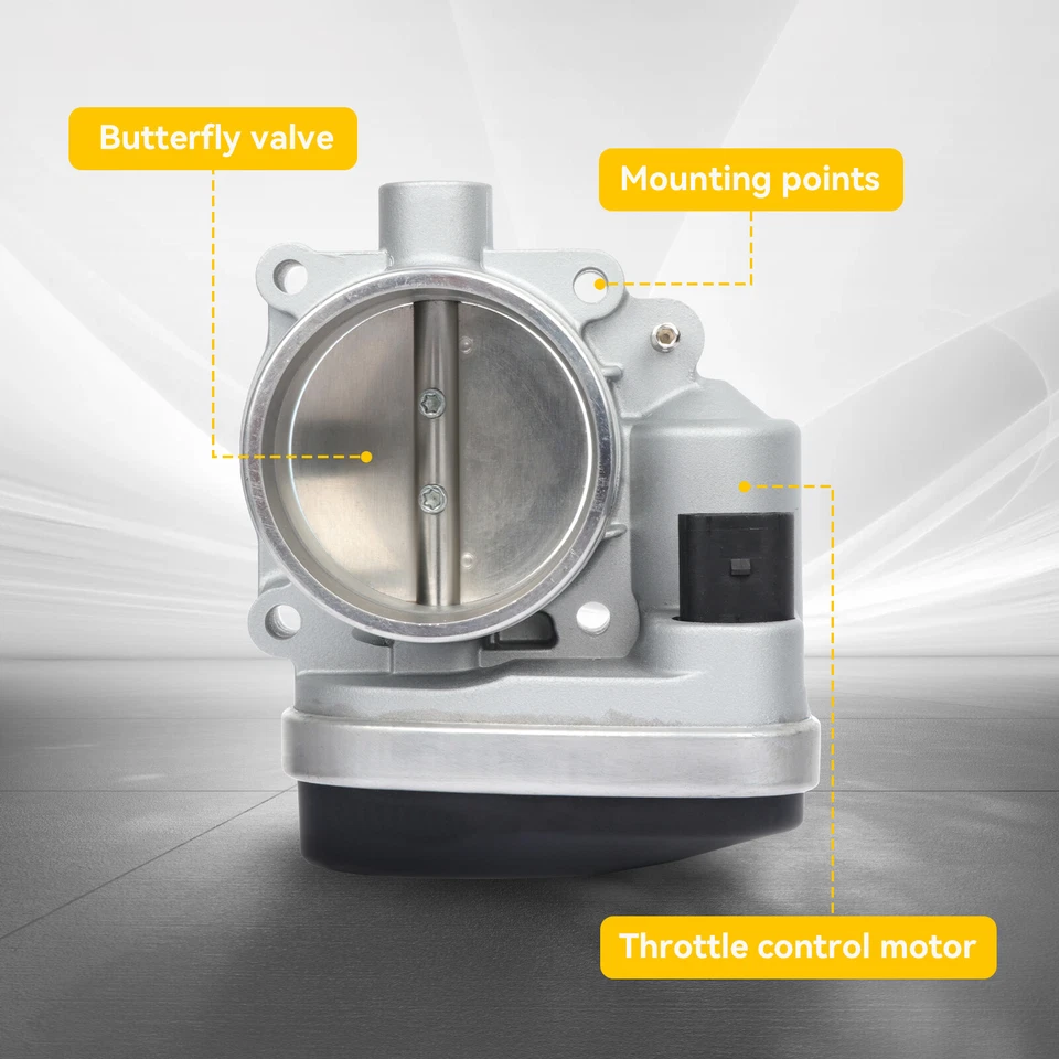 Conjunto de carrocería del acelerador para BMW E46 325Ci 325i 325xi E60 525i X3 Z3 Z4 2001-2006 Foto 3 de 4