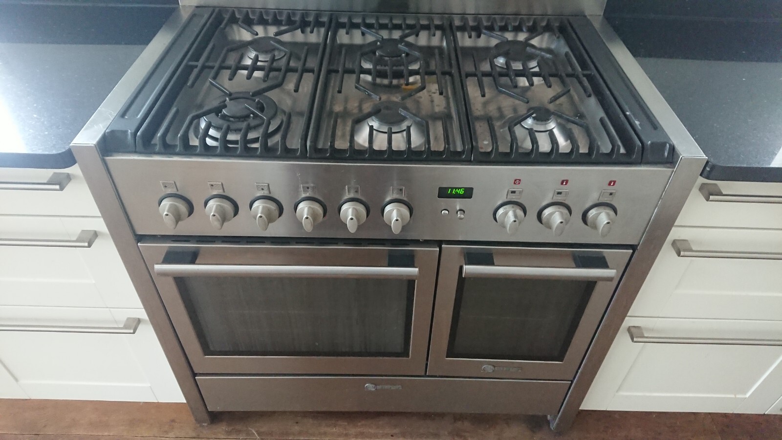 Neff 100 cm Freestanding Dual Fuel Range Cooker In Stainless Steel eBay