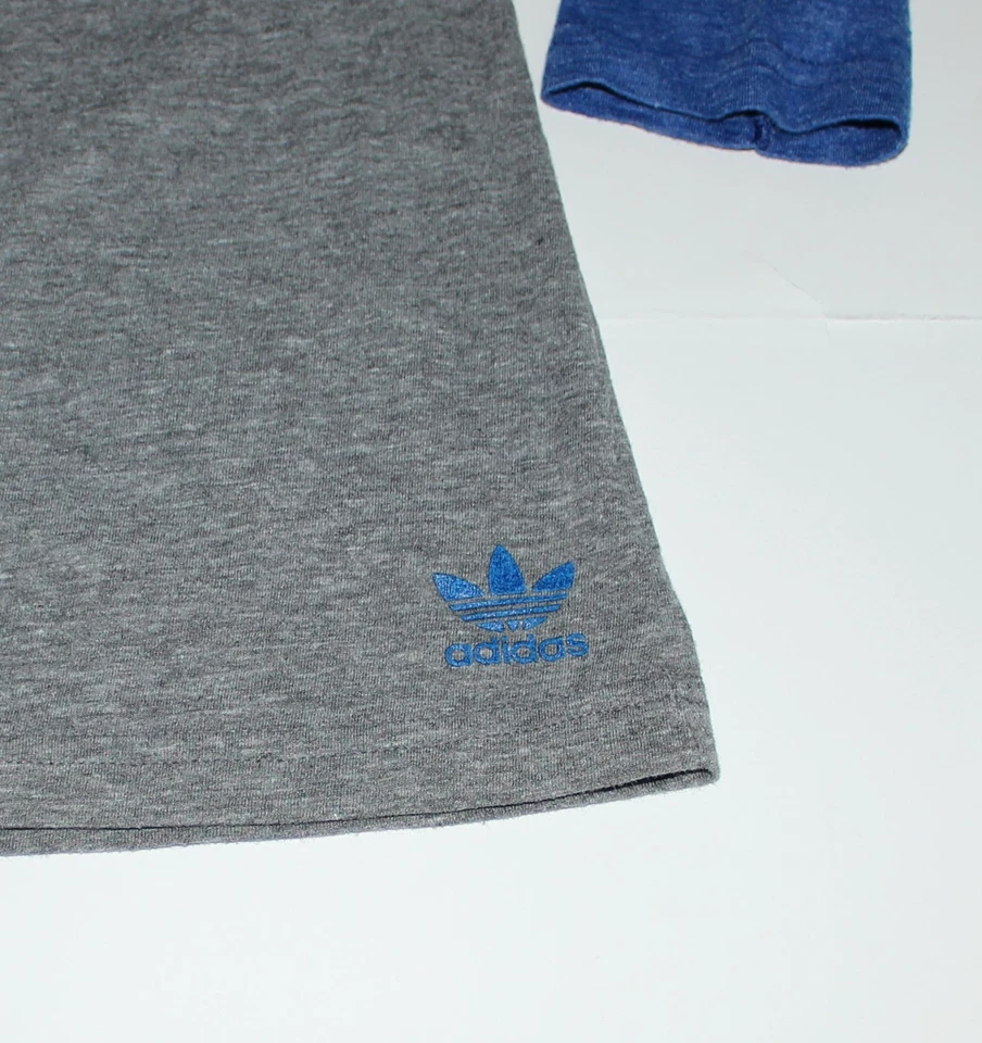 Camiseta de béisbol Adidas originales de los Texas Rangers para niñas jóvenes longitud 3/4 M 10/12 Foto 2 de 4