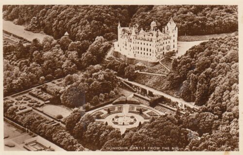 GOLSPIE Dunrobin Castle from the Air Aerial RP by R Murray Unused - Picture 1 of 2