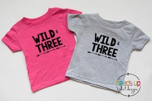 boy girl twin birthday shirts