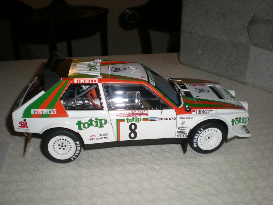 AUTOART 1.18 LANCIA DELTA S 4 RALLY SAN REMO 1986 - Immagine 3 di 4