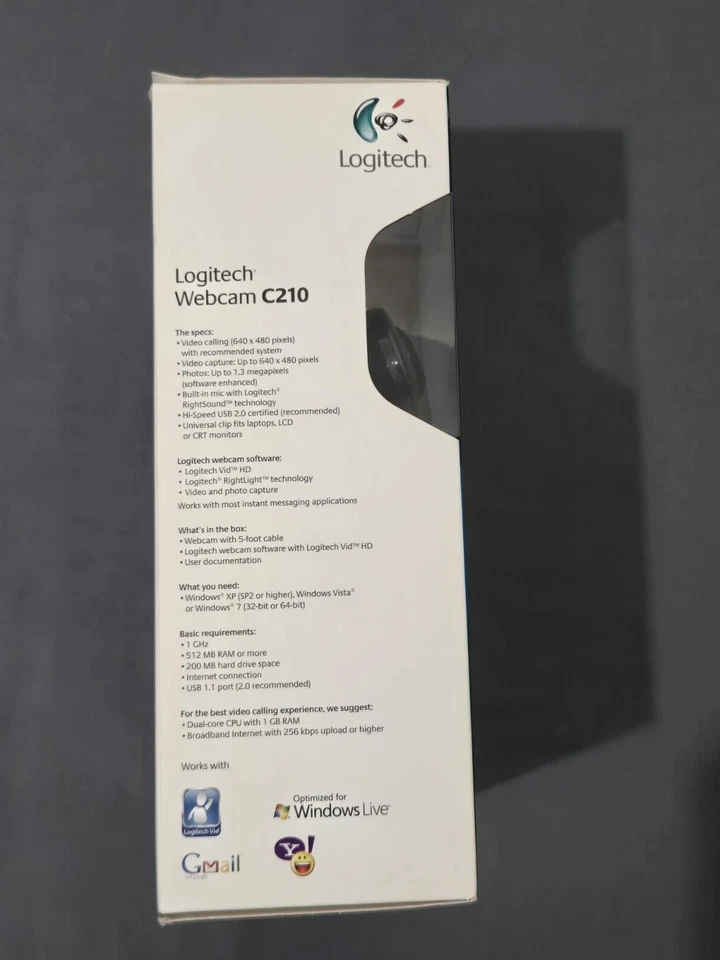 logitech webcam C210 VGA 1.3MP photos works on multiple platforms - Image 3 of 4