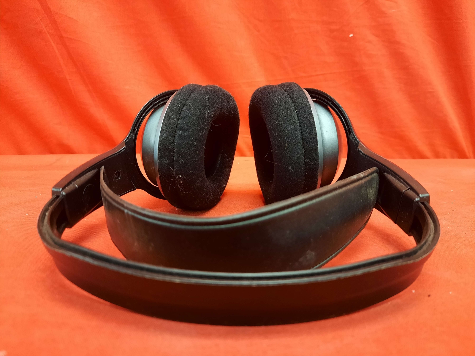 JVC FM Cordless Headphones HAW600RF 900MHZ Wireless Over Ear Grey 9703