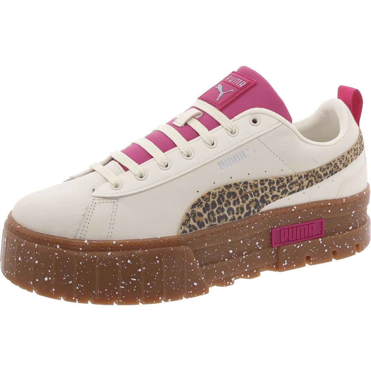 Повседневные и модные кроссовки Puma Womens цвета слоновой кости, кроссовки 11 Medium (B, M) BHFO 2064
