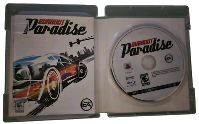 Burnout Paradise PS3 PlayStation 3 | Tested w/ Manual Complete