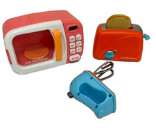 Just Like Home Toaster Microwave Mixer Kitchen Toy Set 3 Toys R Us 2017 TESTED