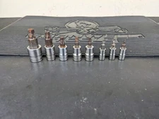 #bf135 Snap-on Tools USA 8 of 11pc Tamper Torx Plus Socket Set 211EFTXRTPY