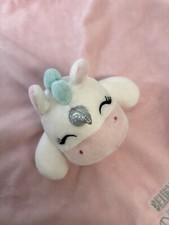 Baby Starters Pink Unicorn Lovey Security Blanket Believe In Your Dreams 13x13"