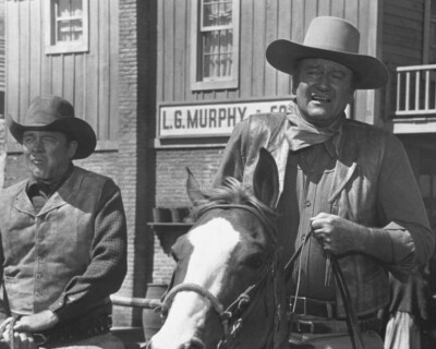 Chisum John Wayne Ben Johnson 16X20 Canvasmovie Poster