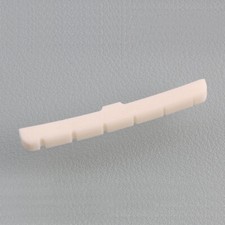 Slotted Bone Nut Curved Bottom for Telecaster/Stratocaster Electric Guitar 43mm