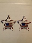 4 luglio bandiera 2 pz spilla spilla patriottica USA accessori superstar strass