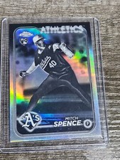 2024 Topps Chrome Update Series - Negative Refractor #USC166 Mitch Spence (RC)