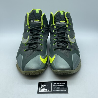 lebron 11 neon green